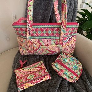 Vera Bradley 3 pieces in EXCELLENT LIKE NEW Condition!